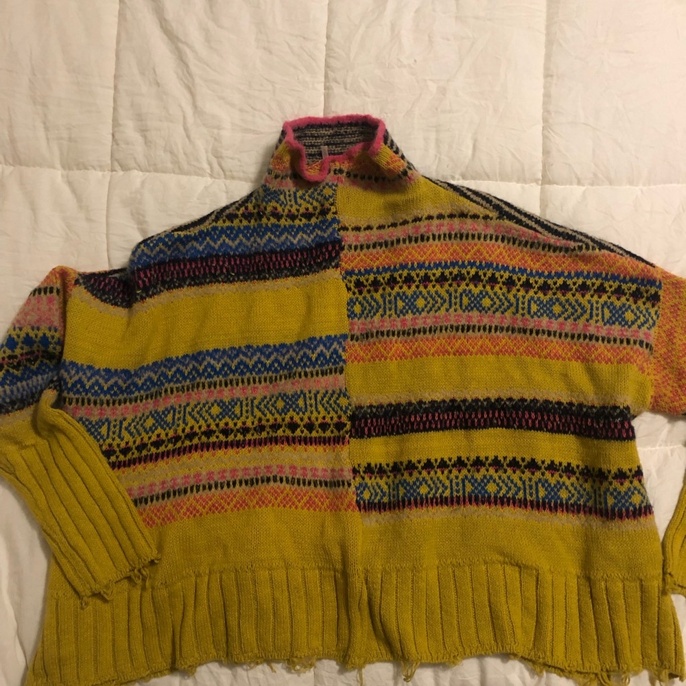 Free People sweater🦋🦋🦋 - Picture 2 of 3